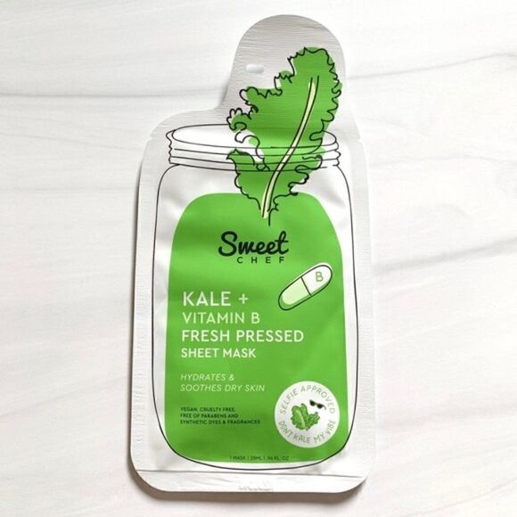 $5💥 SWEET CHEF Kale & Vitamin B Sheet Mask - Picture 1 of 2